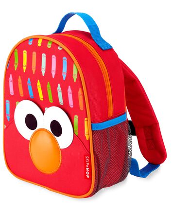 Mini sac &agrave; dos avec harnais de s&eacute;curit&eacute; Rue S&eacute;same &mdash; Elmo, 