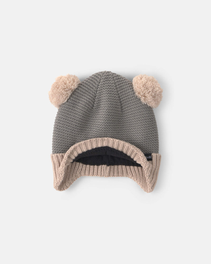 Kombi Minnie Pom Hat - Grey, image 1 of 2 slides