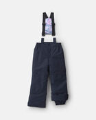 Girls  2 Piece Snowsuit With Chest Pocket- Lavender, image 3 of 13 slides