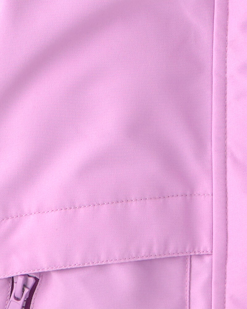 Toddler Girl Solid 2 Piece Snowsuit- Lavender, image 6 of 13 slides