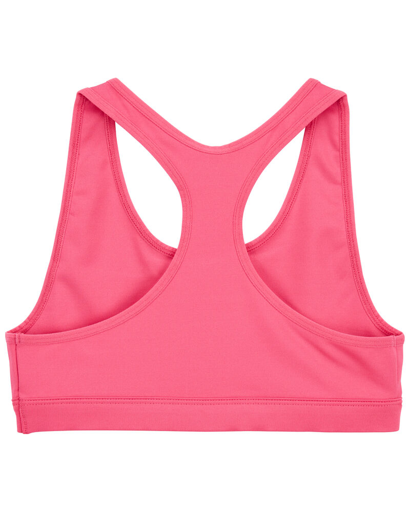 Pink Racerback Bra