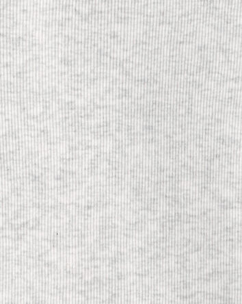 Filles - Haut en tissu c&ocirc;tel&eacute; - Gris, 