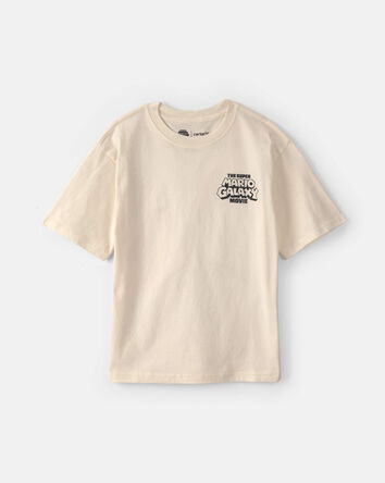 Gar&ccedil;ons - T-shirt &agrave; imprim&eacute; Nintendo Super Mario - Cr&egrave;me, 