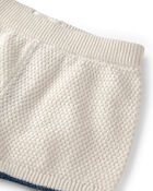 Baby Boy 2-Piece Organic Cotton Knit Top & Short Set, image 2 of 5 slides