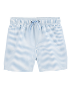 Kid Elastic Waist Swim Trunks, image 1 of 4 slides