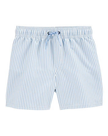 Kid Elastic Waist Swim Trunks, 