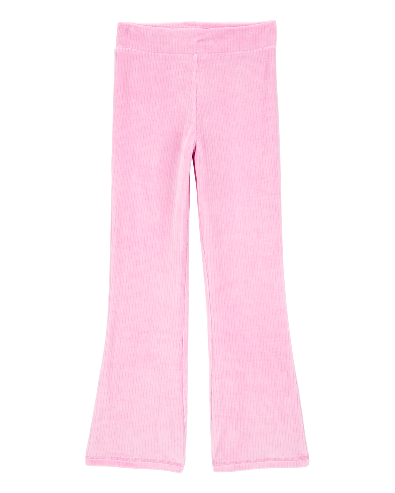 Kid Flare Velour Pants, image 1 of 4 slides