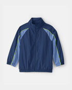 Boys Colorblock Active Windbreaker - Blue, image 1 of 3 slides