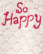 Baby 2-Piece Heart Sweater & Pull-On Pant Set, image 6 of 7 slides