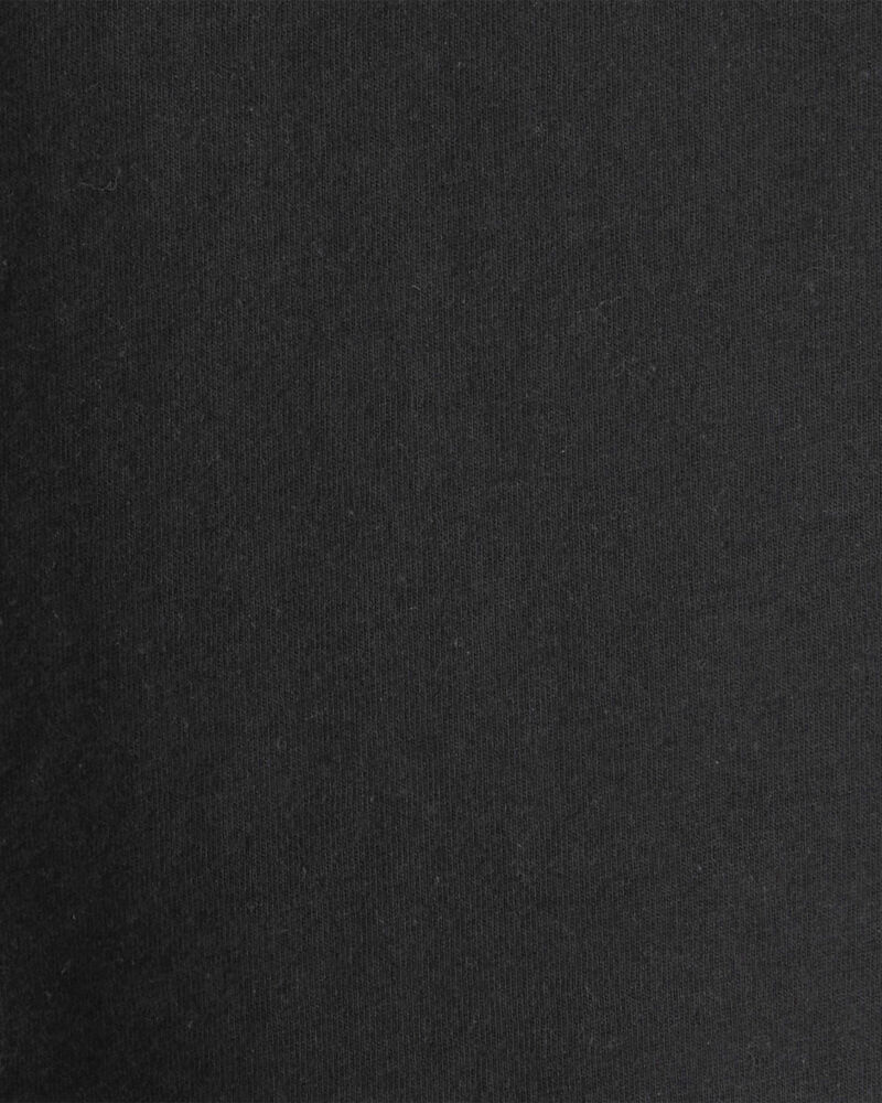 Baby Solid Short-Sleeve Tee - Black, image 2 of 4 slides