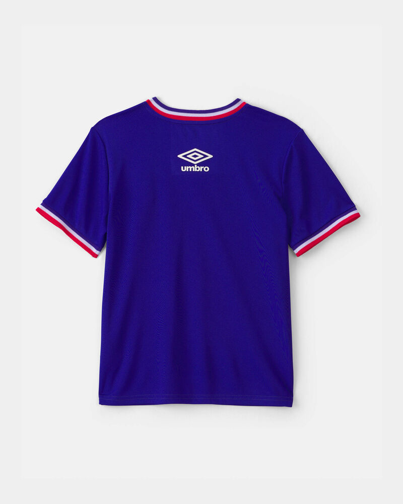 Girls 2-Piece Umbro France Soccer Jersey & Skort Set - Blue/Red/White, image 3 of 9 slides