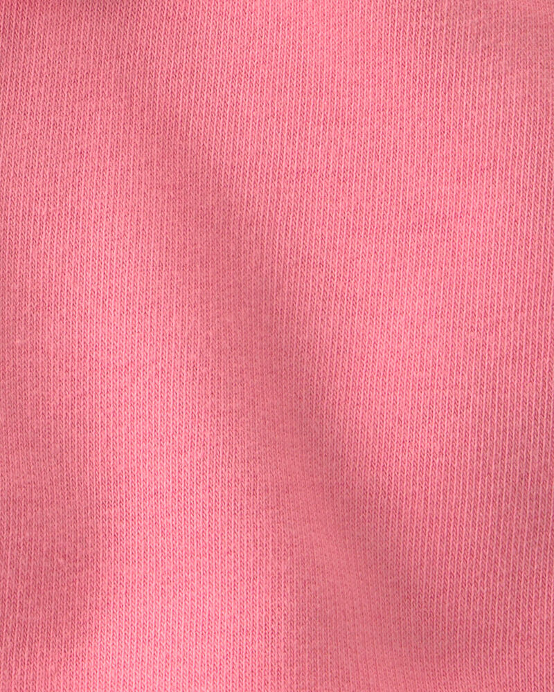 Toddler Girl Knit Shorts Made with Organic Cotton, image 4 of 5 slides