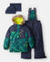 Blue Green Print