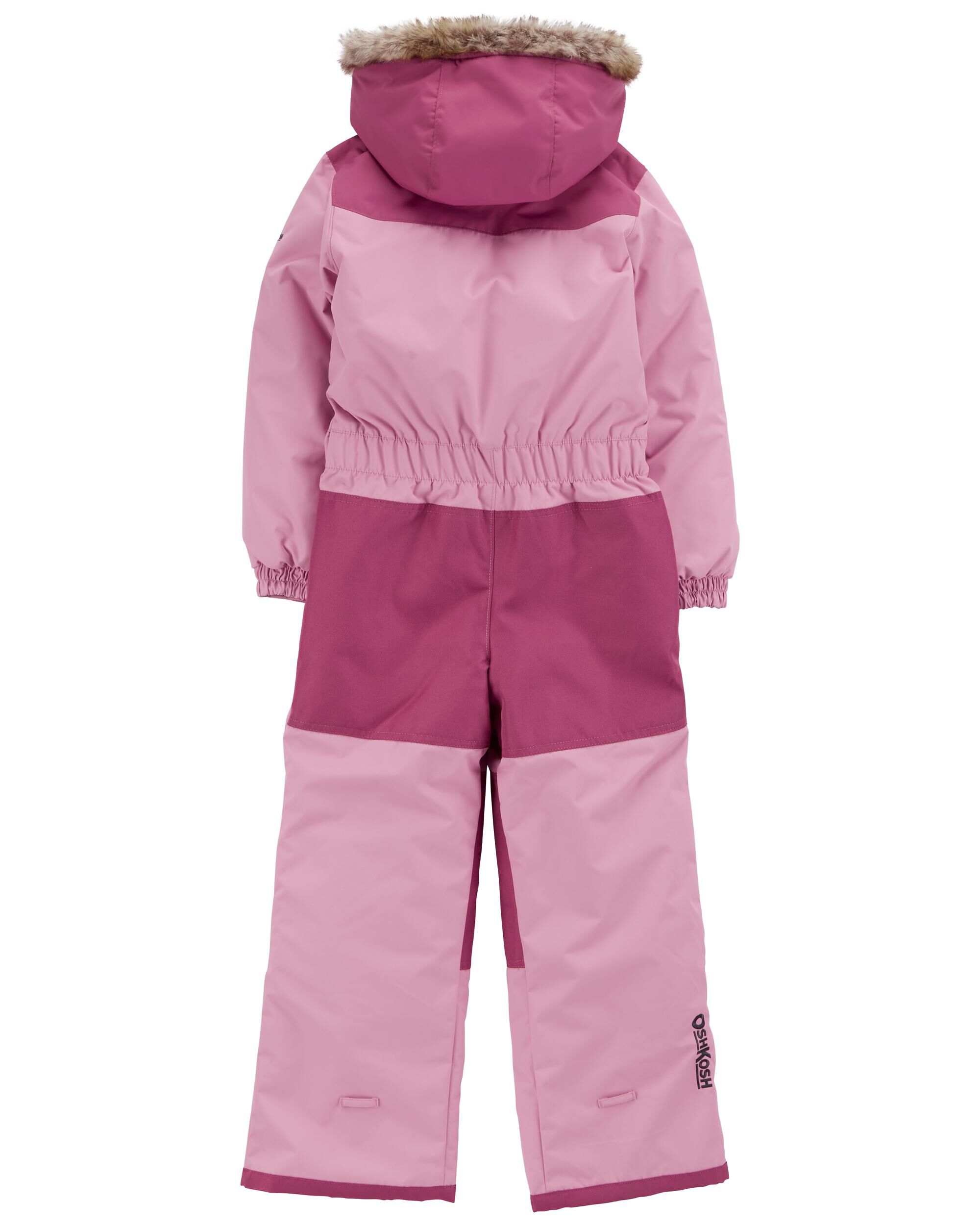 【早い者勝ち】fofofofa APEROSUIT / sunsetpink Kid 1-Piece Snowsuit With Bonus Hat And Neck Warmer | Carter's