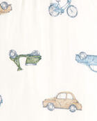 Bébé garçon - Emballage de 2 pantalons à enfiler PurelySoft - Bleu/Ivoire, image 4 sur 7 diapositives