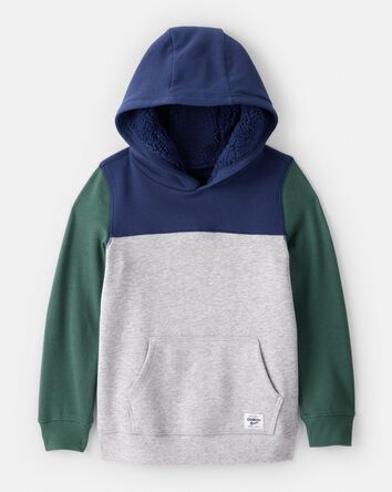 Gar&ccedil;ons - Haut &agrave; capuchon &agrave; manches longues en polaire DayDream &agrave; blocs de couleur, 