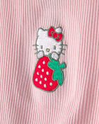 Toddler Girl 2-Piece Hello Kitty&reg; Strawberry Top & Skort Set - Pink/Green, image 2 of 6 slides
