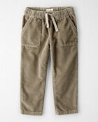 Toddler Boy Organic Cotton Corduroy Pants, image 1 of 4 slides