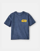 Tout-petit gar&ccedil;on - T-shirt imprim&eacute; Star Wars - Bleu, image 1 sur 4 diapositives
