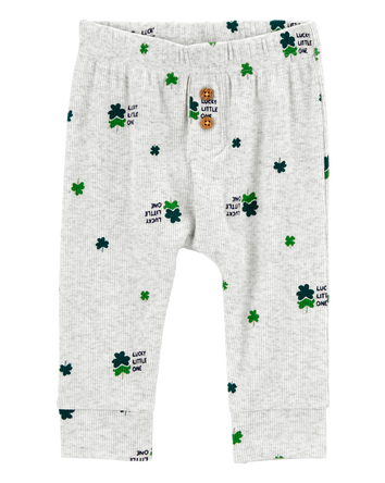 Baby 2-Piece St. Patrick's Day Top & Pant Set, 