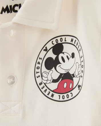 Toddler 2-Piece Mickey Mouse Polo Shirt & Short Set, 