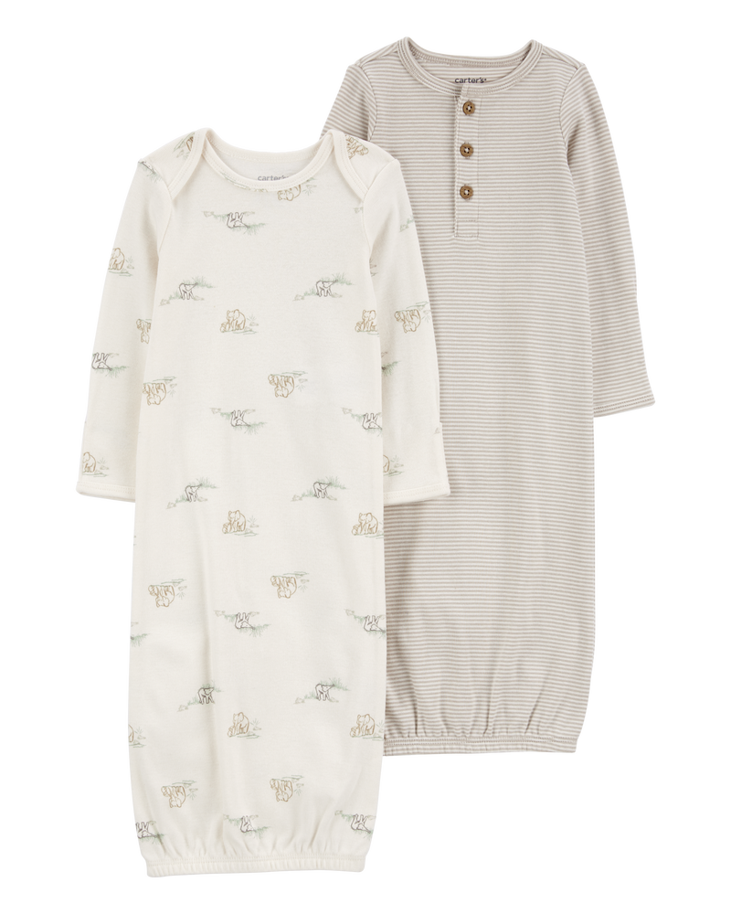 Infant sleeper gowns top