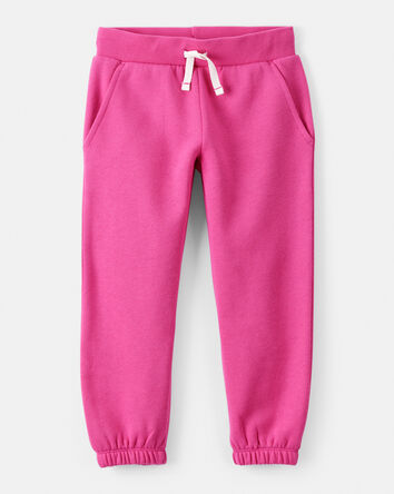 Toddler Girl DayDream Fleece Drawstring Joggers - Pink, 