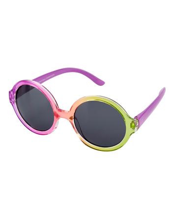 Ombré Round Sunglasses, 