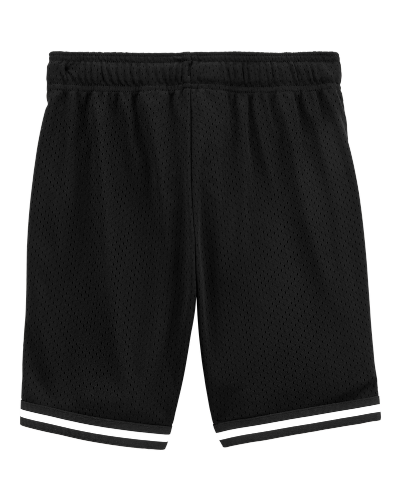 Kid Fan-Favourite Mesh Short - Black, image 2 of 4 slides
