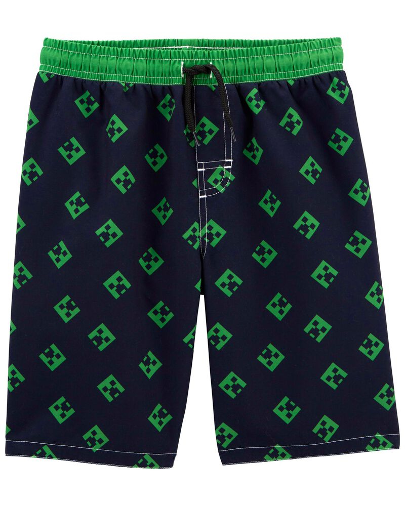 Minecraft Swim Trunks, image 1 of 1 slides