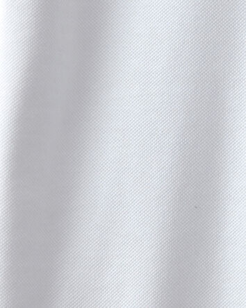 Filles - Polo d&rsquo;uniforme en piqu&eacute; - Blanc, 