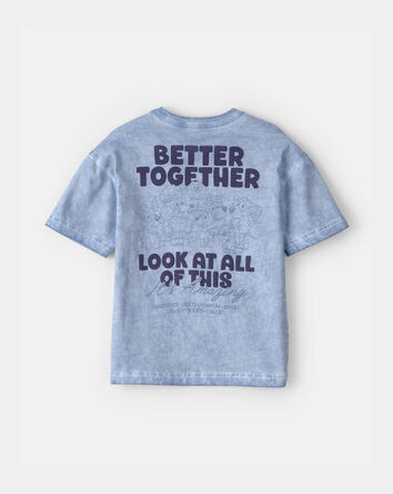 Tout-petit gar&ccedil;on - T-shirt imprim&eacute; Bluey - Bleu, 