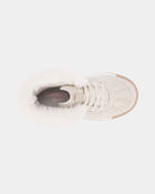 Toddler Girl Faux Fur High-Top Boots - Tan, image 4 of 6 slides