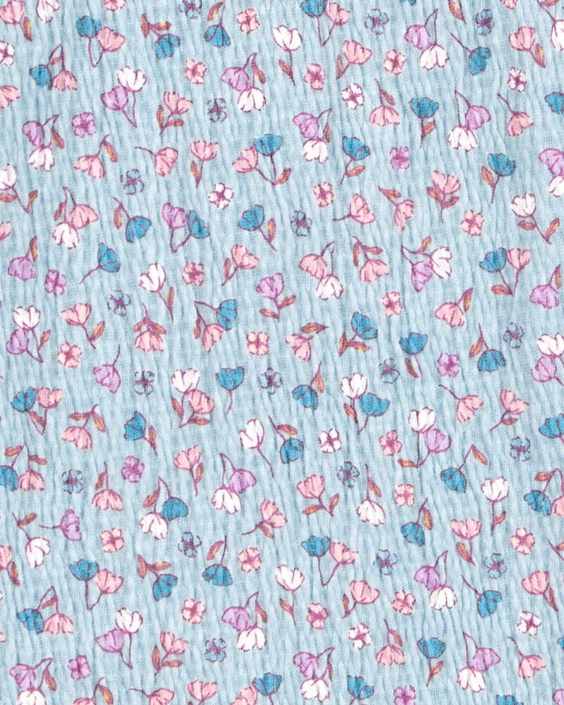 Baby Floral Gauze Long-Sleeve Top - Floral, image 2 of 3 slides