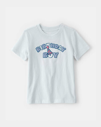 Toddler Boy 'Birthday Boy' Graphic Tee - Blue, 