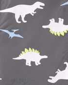 Dinosaur Colour Changing Rain Jacket - Grey, image 4 of 6 slides