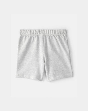 Boys French Terry Shorts - Grey, 