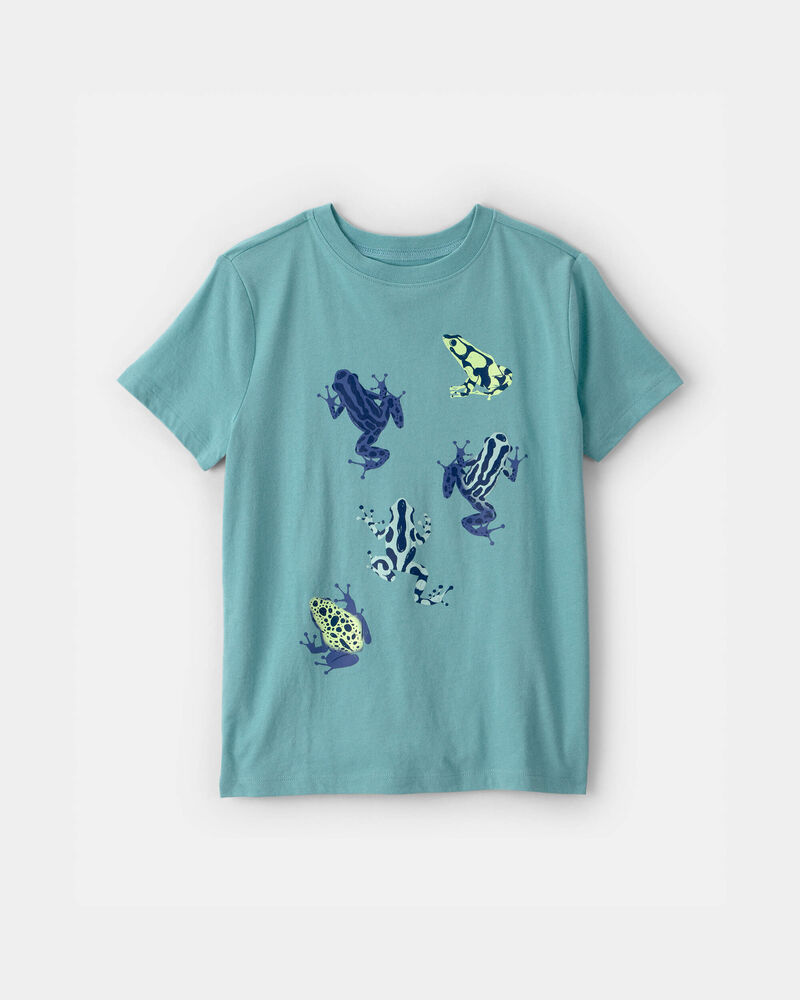 Kid Frog Graphic Tee - Green, image 1 of 3 slides