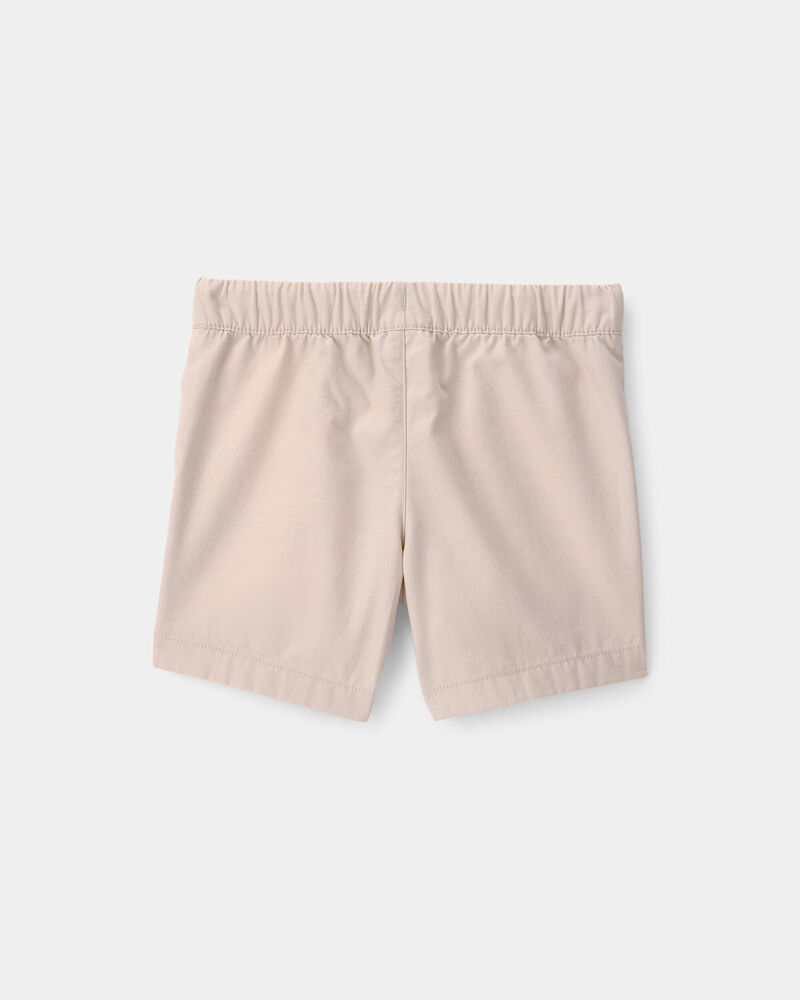 B&eacute;b&eacute; gar&ccedil;on - Toile Shorts - Kaki, image 2 sur 3 diapositives