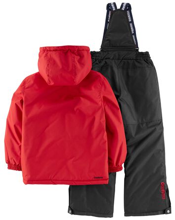 Kid 2-Piece Snowsuit With Bonus Hat And Neck Warmer, 