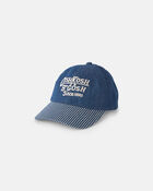 Toddler Boy 'Osh Kosh' Denim Baseball Hat - Medium Wash, image 1 of 2 slides