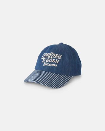 Toddler Boy 'Osh Kosh' Denim Baseball Hat - Medium Wash, 