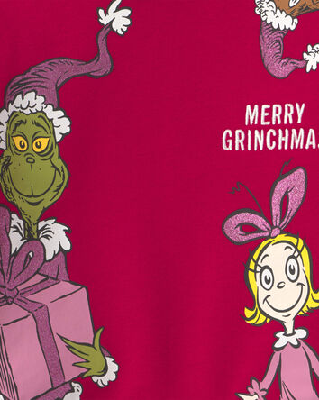 Toddler Girl Dr. Seuss&trade; The Grinch Christmas Fleece Pullover Sweatshirt - Red, 