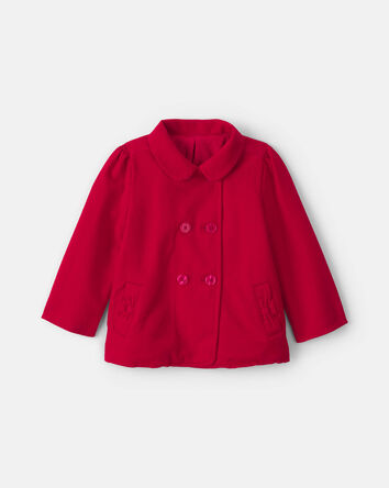 Toute-petit fille - Toute-petite fille &ndash; Manteau &ndash; Rouge, 
