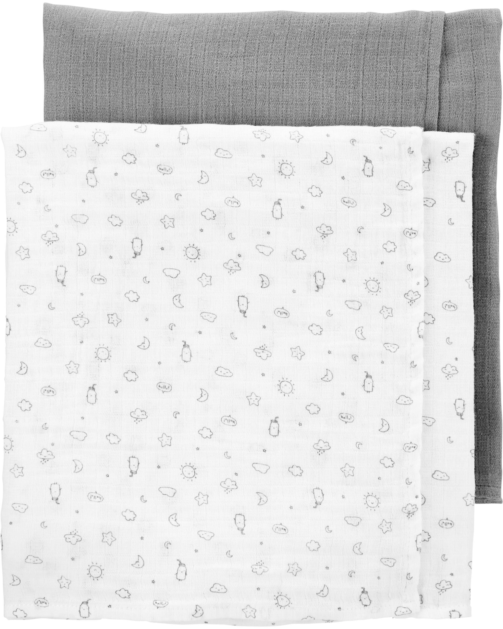 carters muslin swaddle blankets