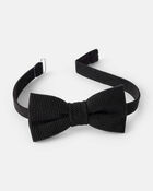 Boys Corduroy Bowtie - Black, image 2 of 2 slides