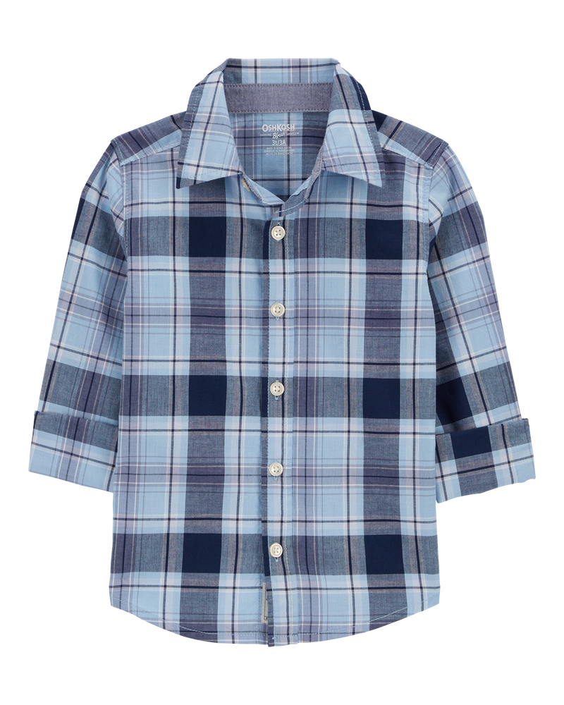 Baby Plaid Button-Front Shirt
, image 1 of 4 slides