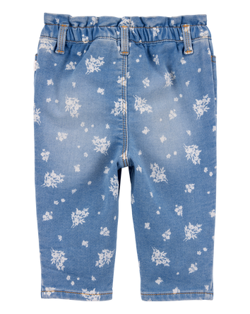 Baby Paperbag Waist Jeans, 