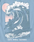 Kid Wave Graphic Surf Tank - Blue, image 2 of 3 slides