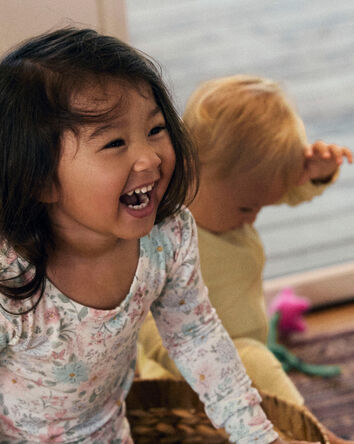 Toddler Girl Butterfly Garden PurelySoft 2-Piece Pyjama Set, 